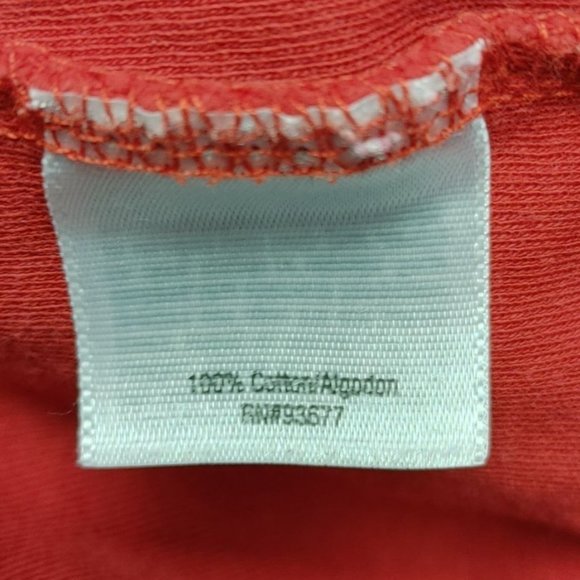 St.John's Bay Women's Red Classic Mock Neck Long Sleeve Sweater Large - Picture 4 of 4